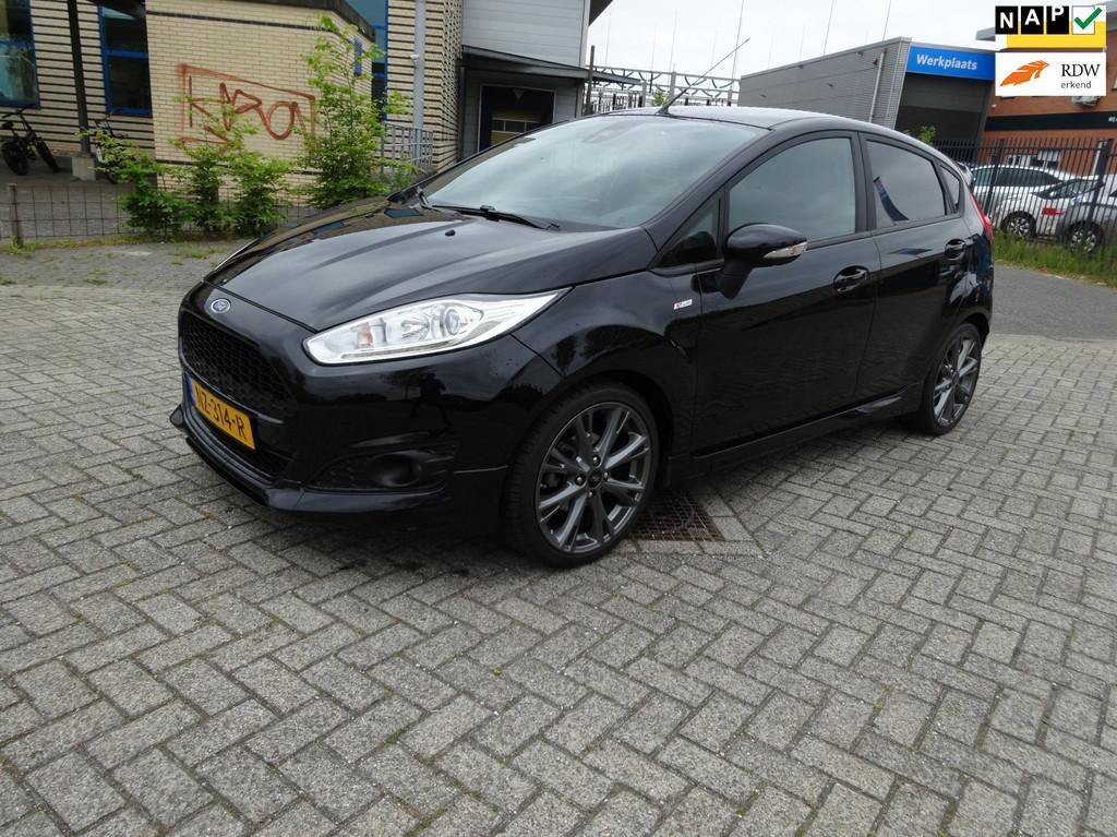 Ford Fiesta 1.0 EcoBoost ST Line /Airco/Navi/Cruise/APK 6-5-, Auto's, Ford, Voorwielaandrijving, Origineel Nederlands, Bedrijf