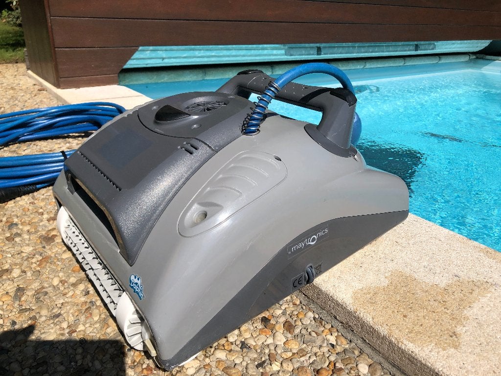Zwembadrobot dolphin, Ophalen, Zo goed als nieuw