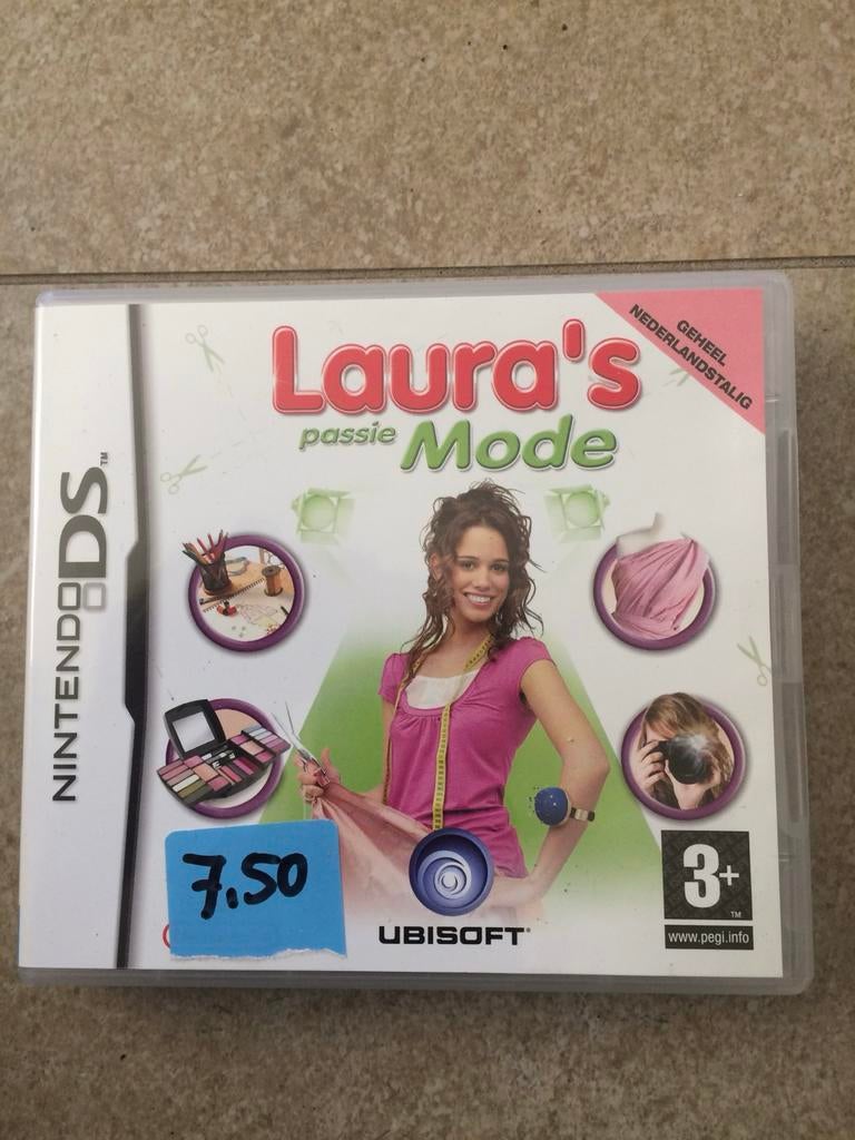 Laura's Passie Mode - Nintendo DS (Nederlandstalig), 1 speler, Ophalen of Verzenden, Zo goed als nieuw, Vanaf 3 jaar