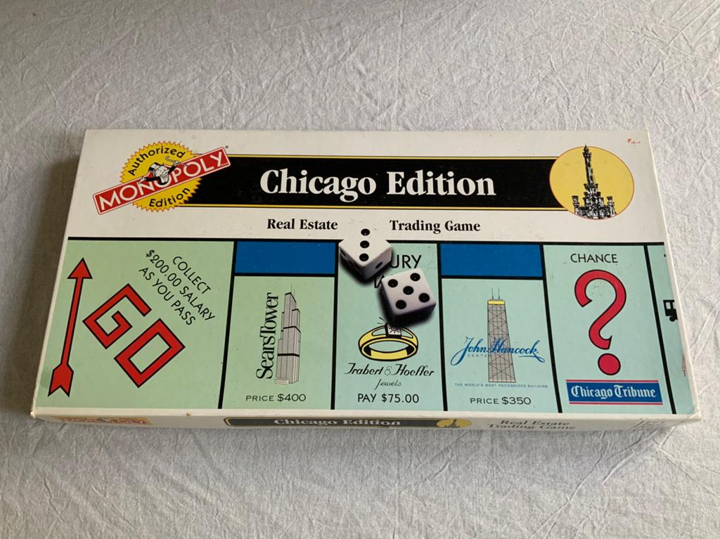 Monopoly Chicago, Vijf spelers of meer, Ophalen of Verzenden, Gebruikt