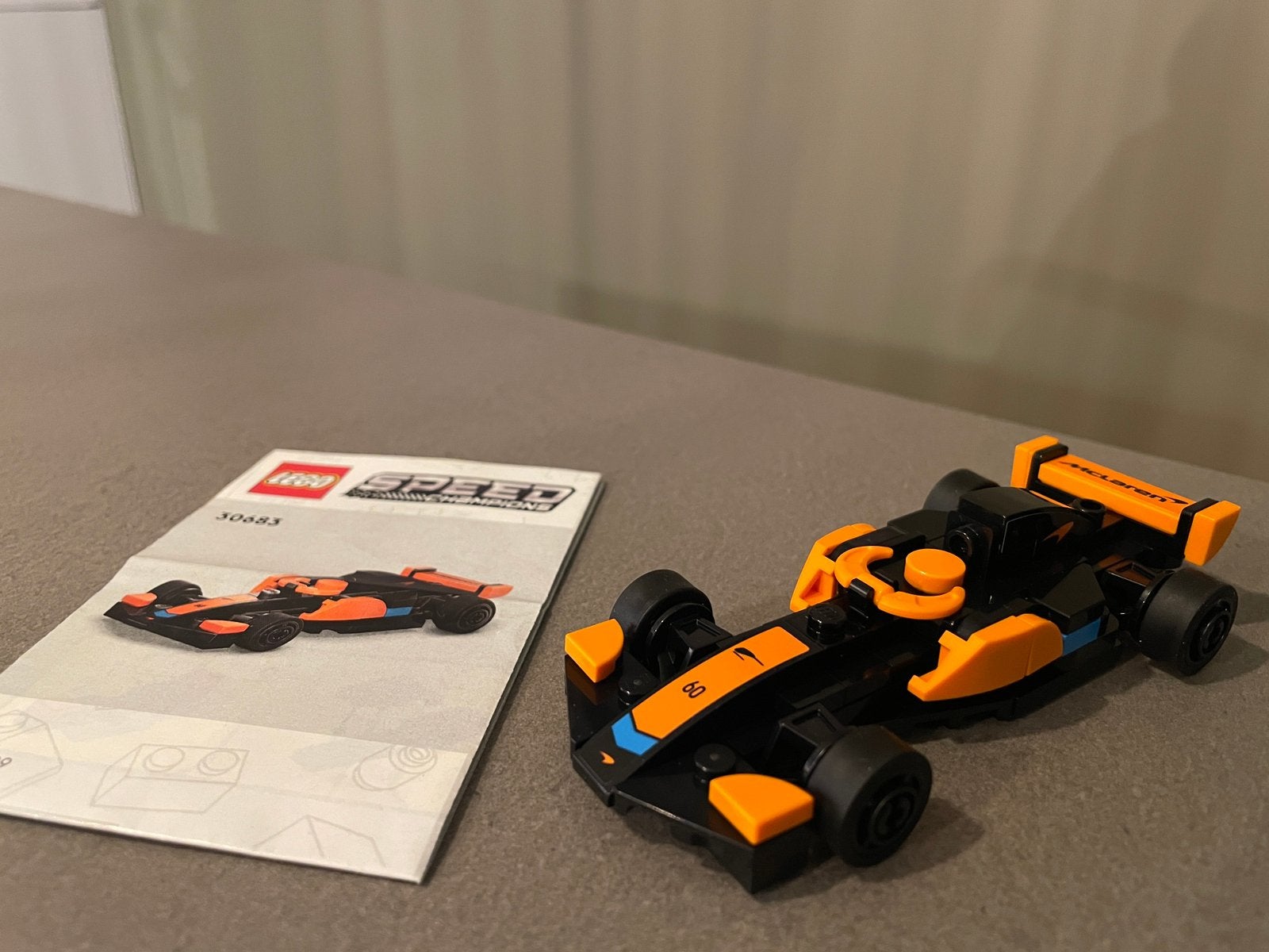 Lego Speed Champions 30683 McLaren Formule 1 auto, Lego, Inclusief instructies, Zo goed als nieuw, Complete set