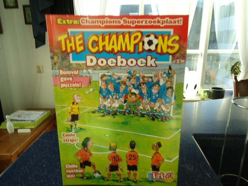 doeboek ,, the champions doeboek, Ophalen of Verzenden, Nieuw
