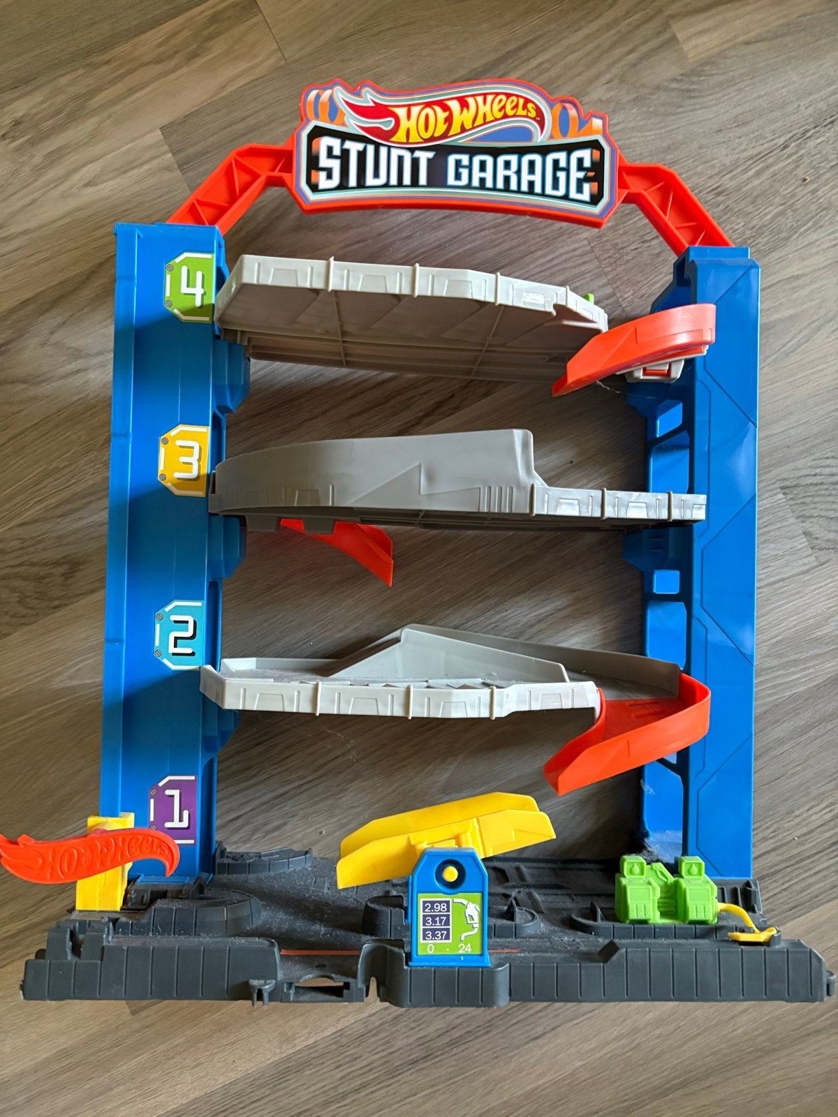 Hot Wheels Stunt Garage Speelset, Ophalen, Gebruikt