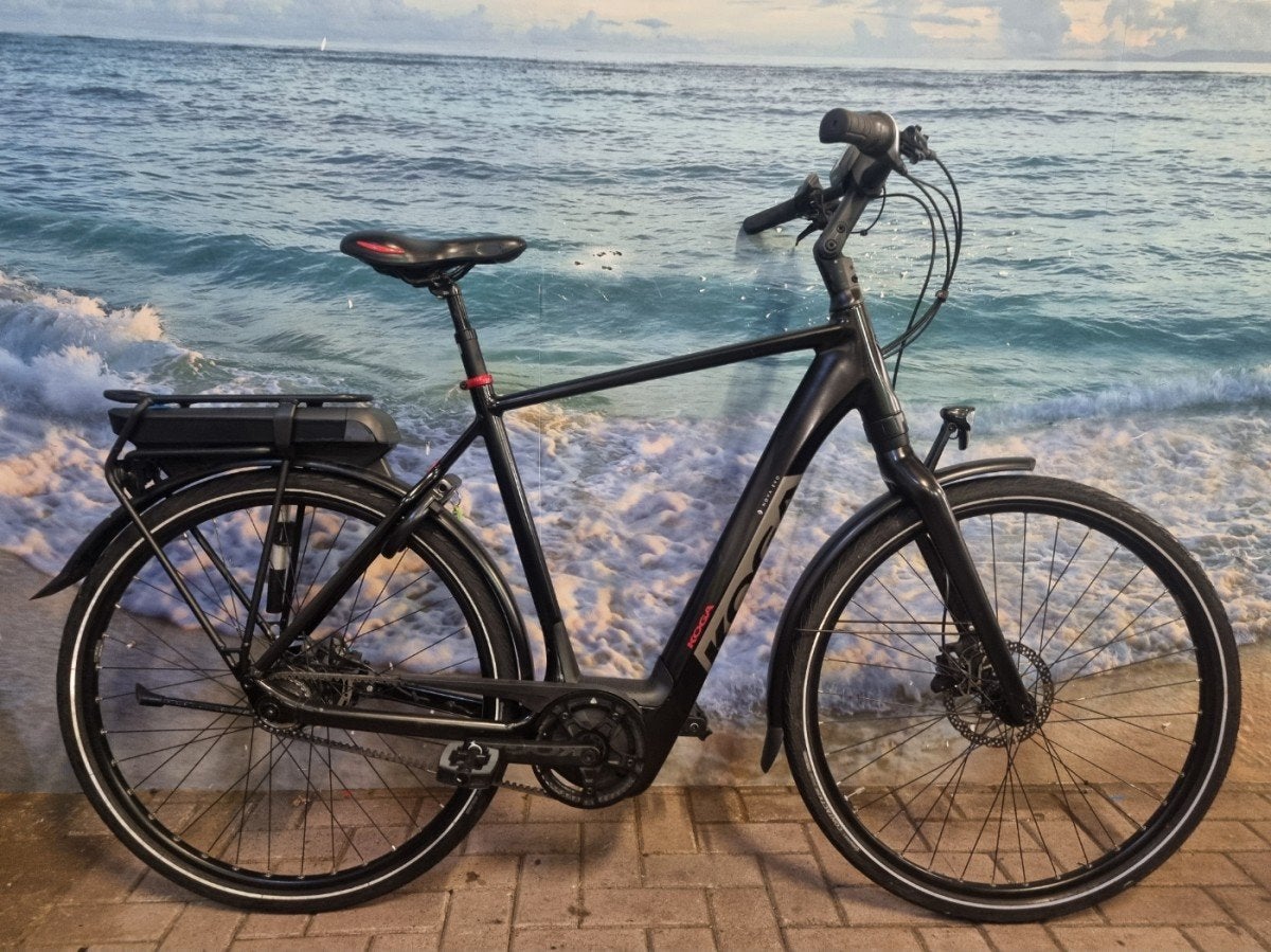 Koga E-Nova Evo, Bosch, 61cm, riem 3100km, herenfiets Heren, Fietsen en Brommers, Elektrische fietsen, Gebruikt, -, -, -