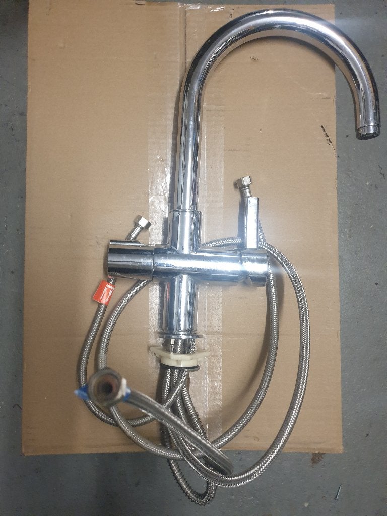 Grohe Red duo 3 in 1 kraan, Ophalen, Grohe, Metaal, Overige typen