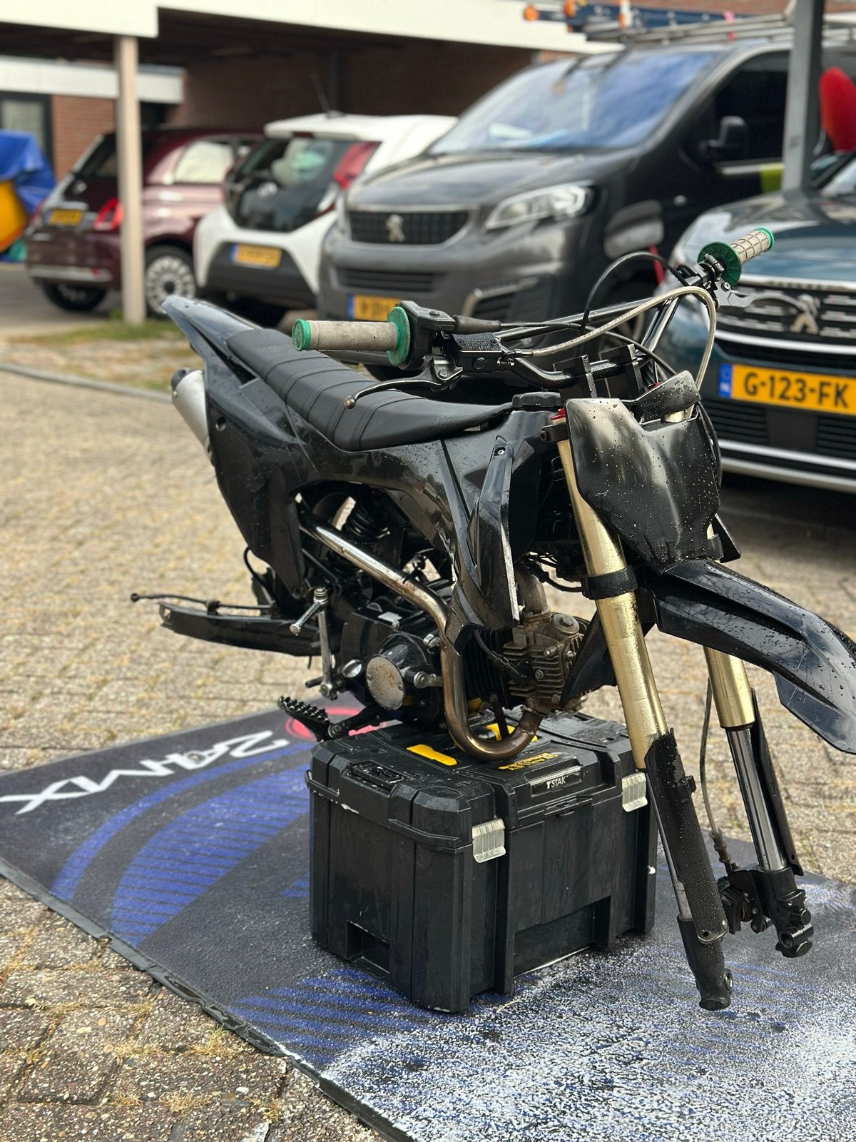 Pitbike 125cc crossmotor, Fietsen en Brommers, Ophalen, Gebruikt, Pitbike
