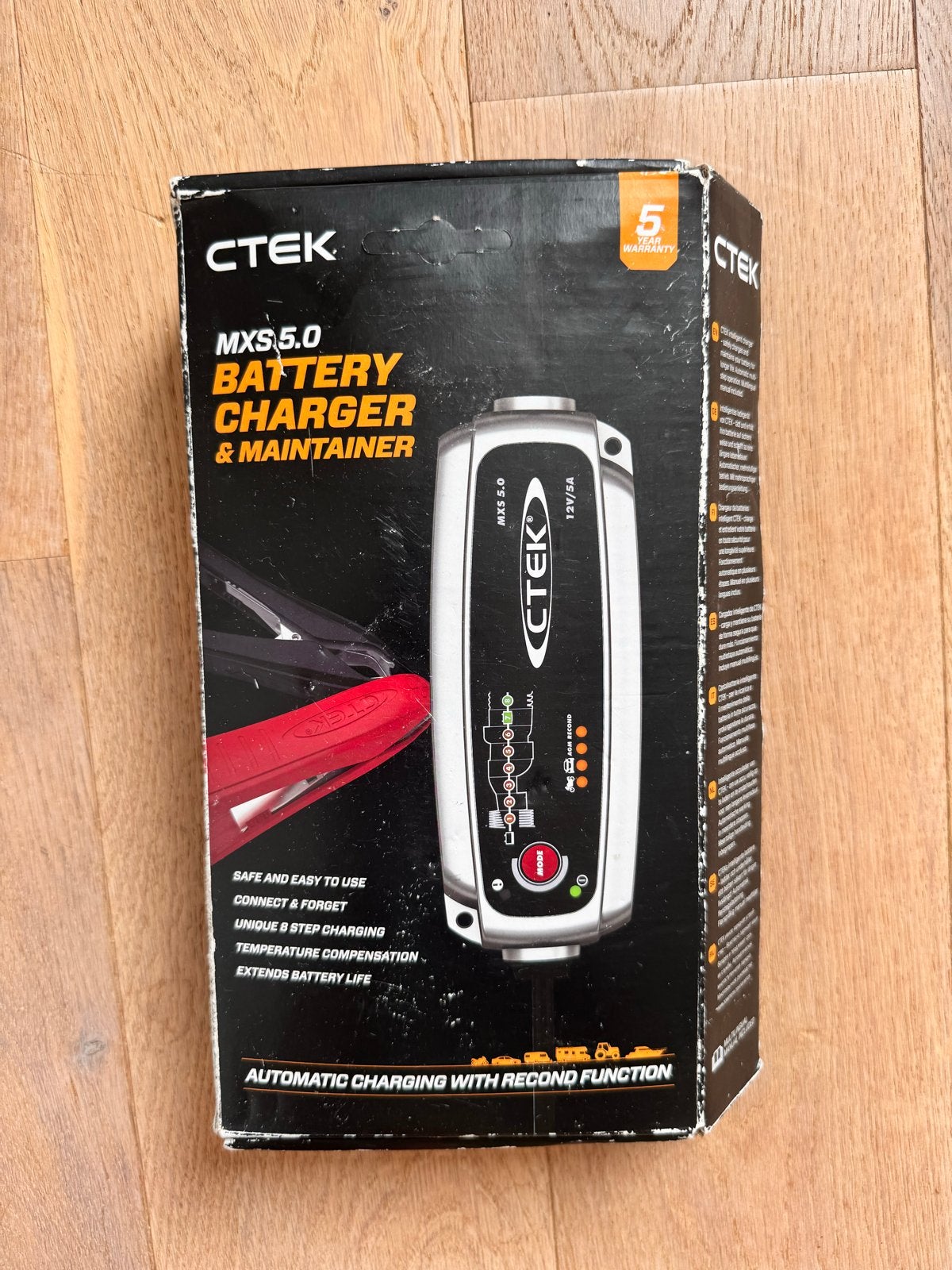 CTEK MXS 5.0 Acculader & Druppellader 12V/5A, Gebruikt, Universele onderdelen