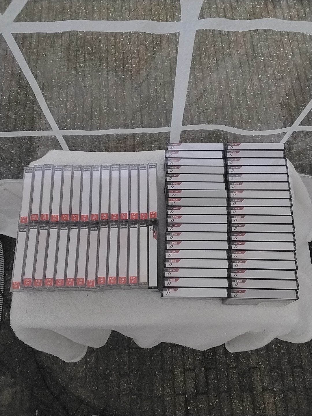 64   UR 90 en TDK D 90 cassettebandjes, Overige genres, Ophalen of Verzenden, Nieuw in verpakking, Onbespeeld