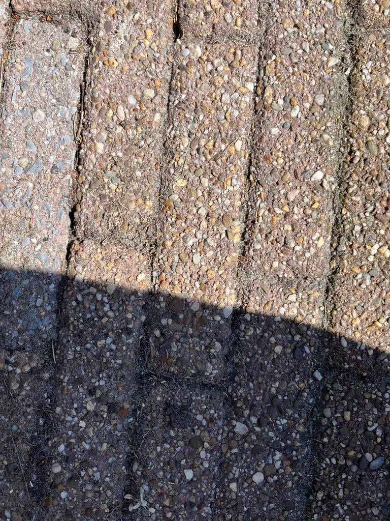80m2 klinkers, 6x5x20 cm, Gebruikt, Klinkers, Ophalen of Verzenden, 10 m² of meer