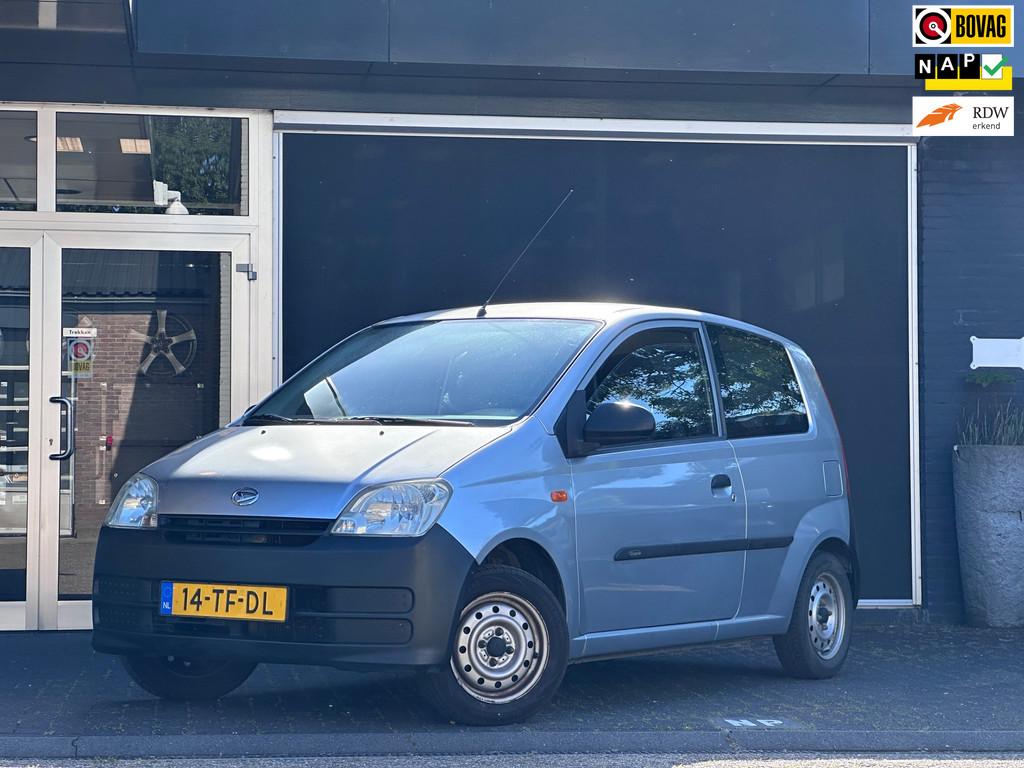 Daihatsu Cuore 1.0-12V Kyoto 3-DEURS / NAP, Stof, 18 €/maand, 4 stoelen, Cuore