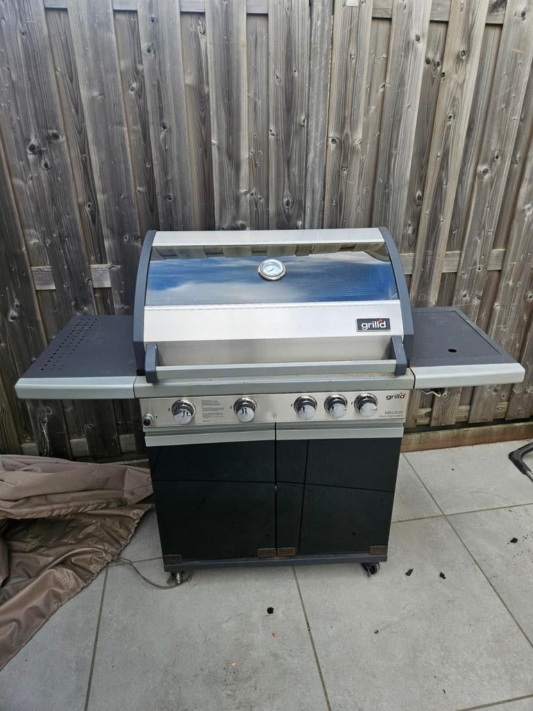 Grillid gasbarbecue, Ophalen