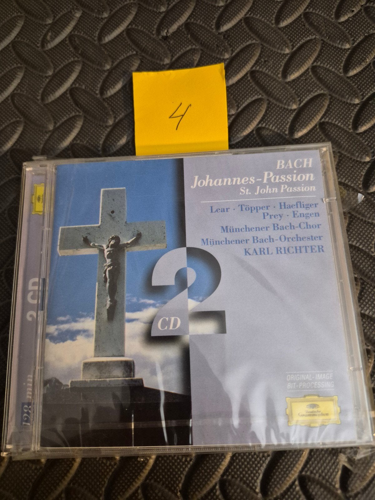 Bach: Johannes-Passion - Karl Richter (2 CD's), Ophalen of Verzenden, Nieuw in verpakking, Oratorium, Inclusief doosje