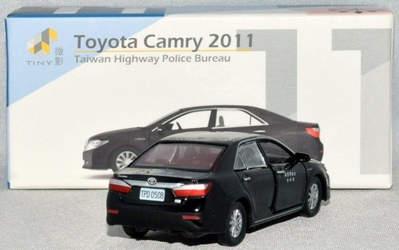 Toyota Camry 2011 van Tiny Toys Police Taiwan, Ophalen of Verzenden, Nieuw, Auto