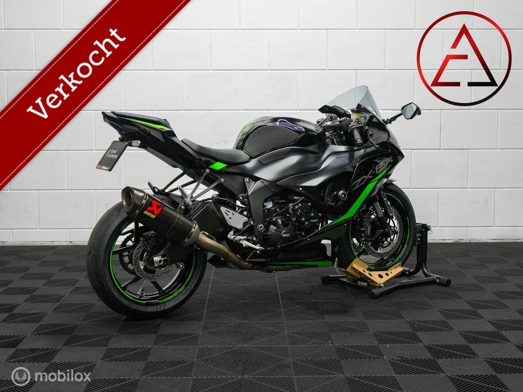 Kawasaki Ninja ZX-6R Full Akrapovic Exhaust, Motoren, 636 cc, Kawasaki, Bedrijf, Meer dan 35 kW