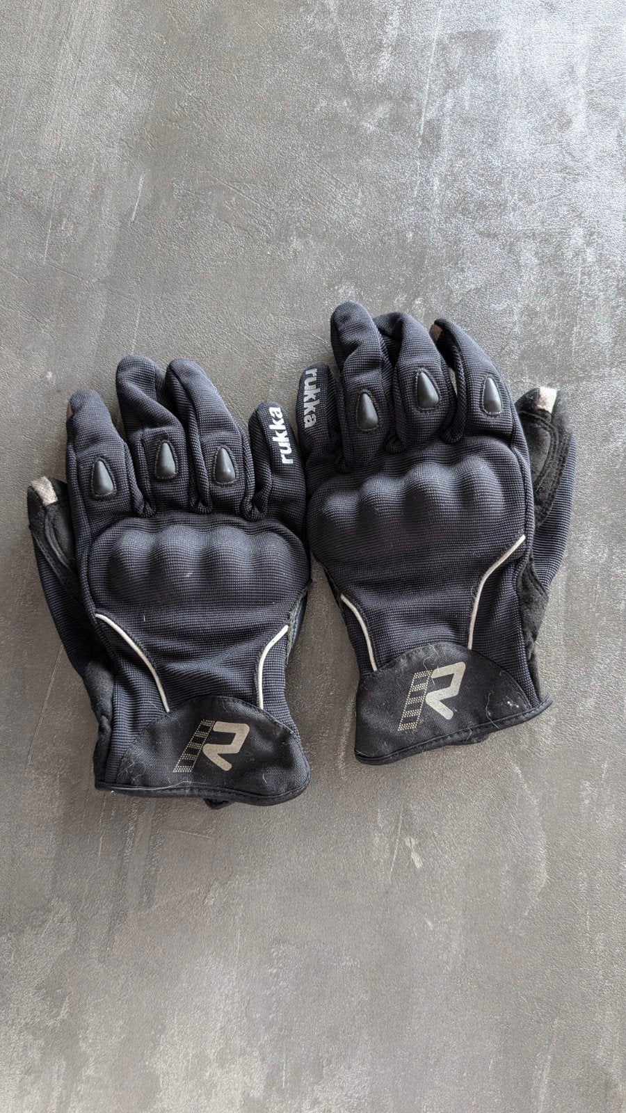 Motorhandschoenen Maat 10 Zwart, Motoren, Heren, Rukka, Ophalen of Verzenden, Handschoenen