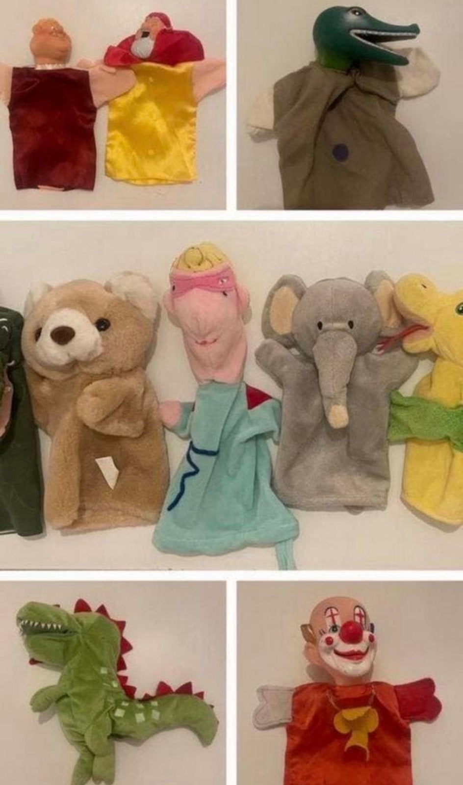Mooie zeldzame handpoppen slecht €3,90 per stuk mooie staat, Ophalen of Verzenden, Zo goed als nieuw, Overige typen