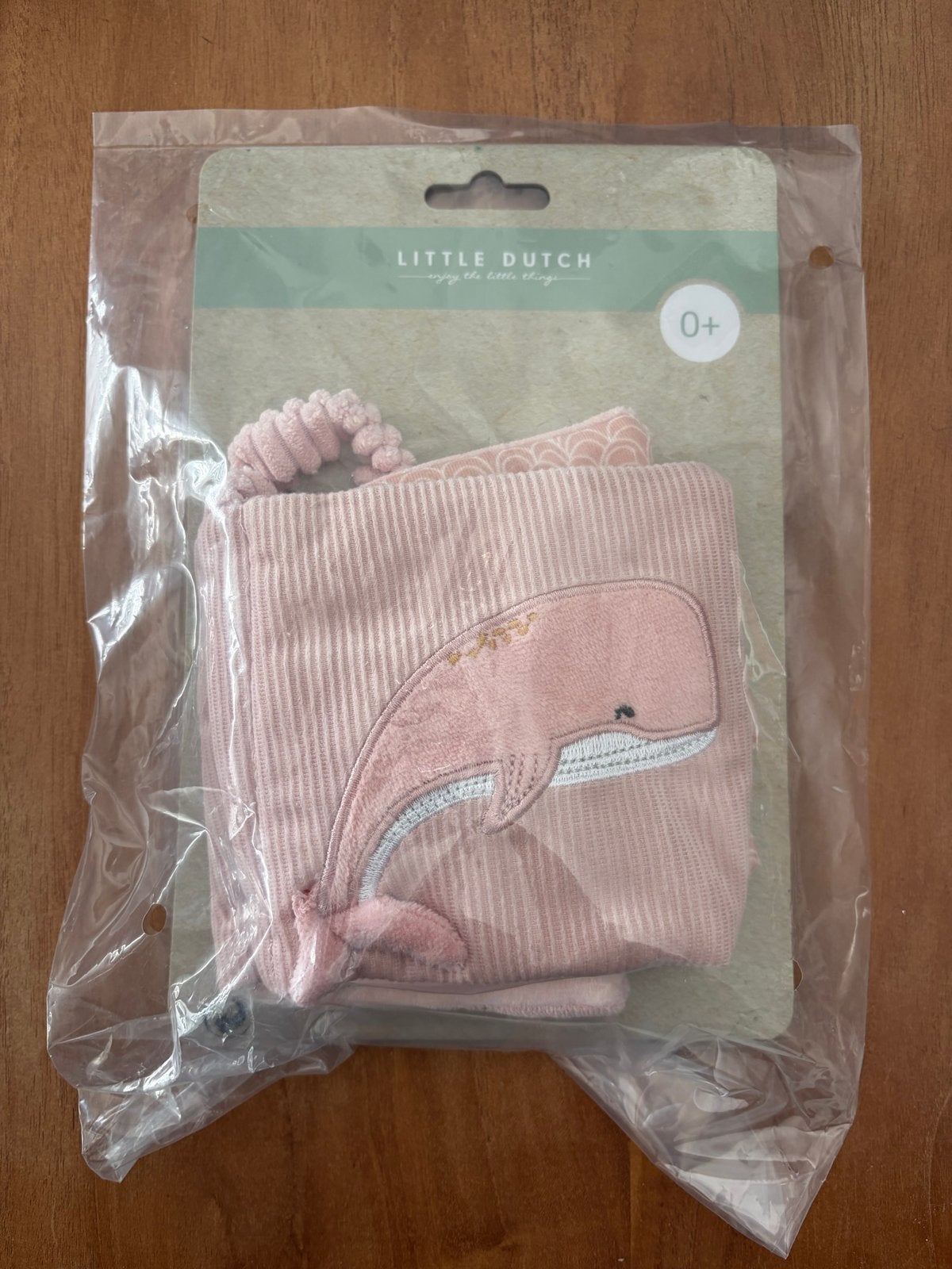 Little Dutch Knisperboekje Roze Walvis - Nieuw, Ophalen of Verzenden, Nieuw, Overige typen, Met geluid