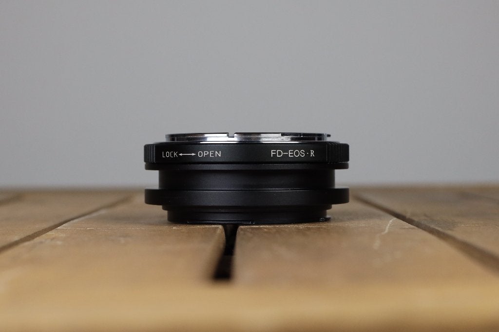 Canon FD - RF adapter, Audio, Tv en Foto, Fotografie | Lenzen en Objectieven, Ophalen of Verzenden, Gebruikt, Canon RF, Toebehoren