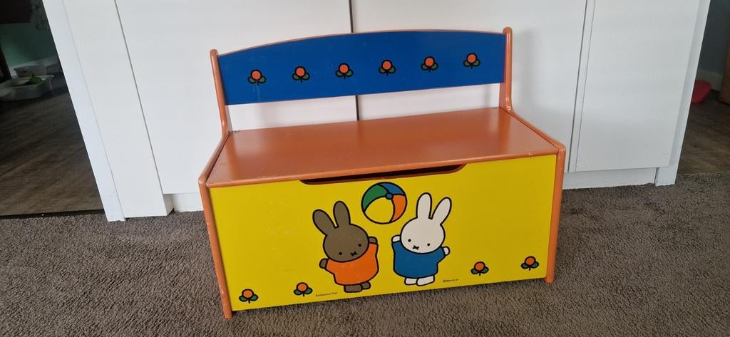 Nijntje opbergbankje in nette staat, Kinderen en Baby's, Kinderkamer | Overige Meubels, Ophalen of Verzenden, Gebruikt, Overige typen