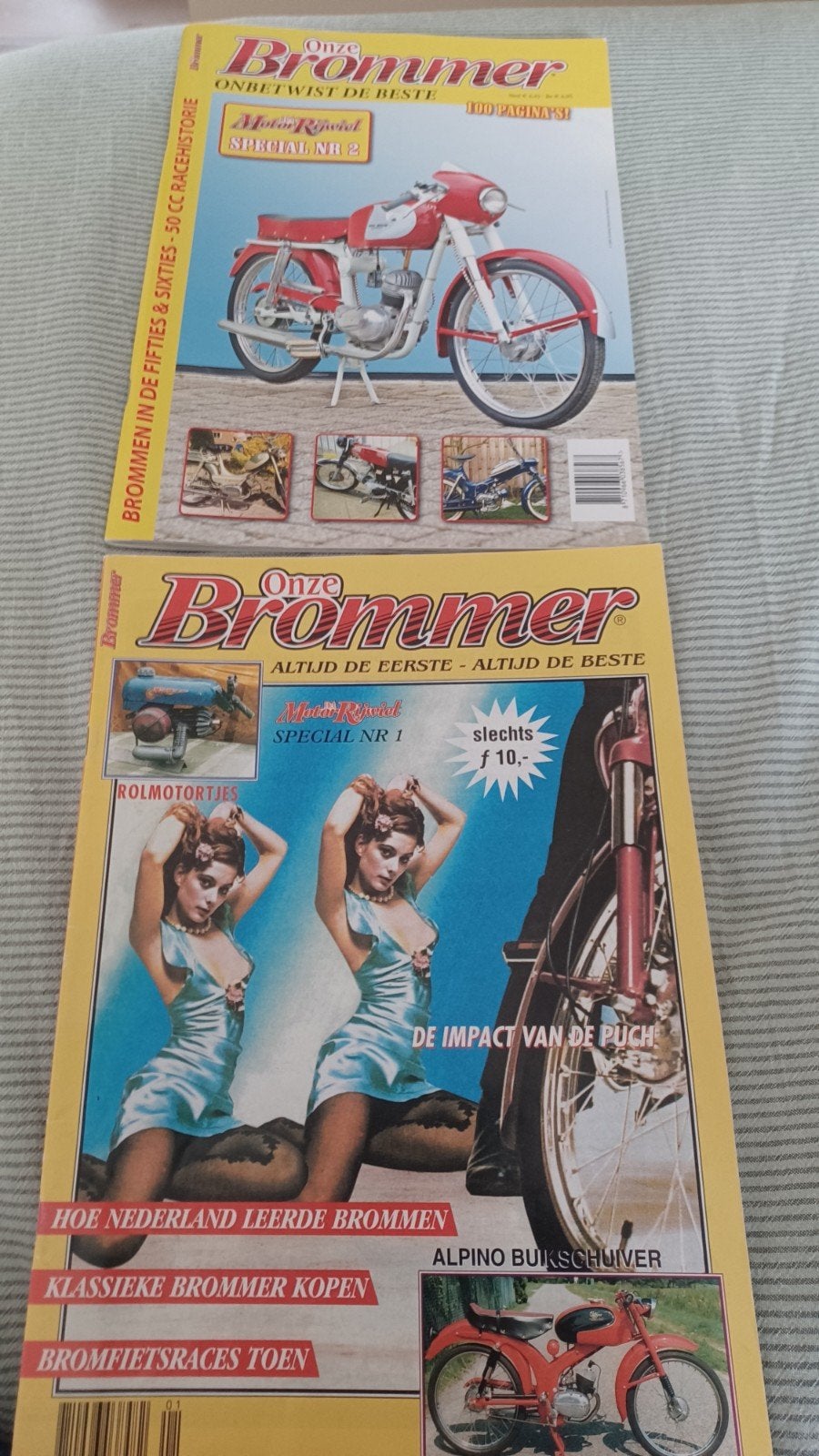 onze brommer deel 1 en 2, Ophalen, Zo goed als nieuw, Algemeen