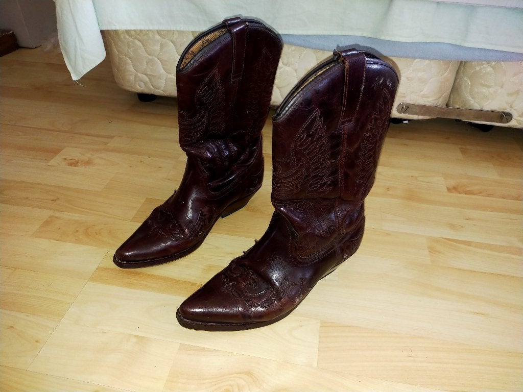Bijzondere mooie originele Cowboy laarzen el pancho laufer, Hoge laarzen, Bruin, Nieuw, Ophalen of Verzenden