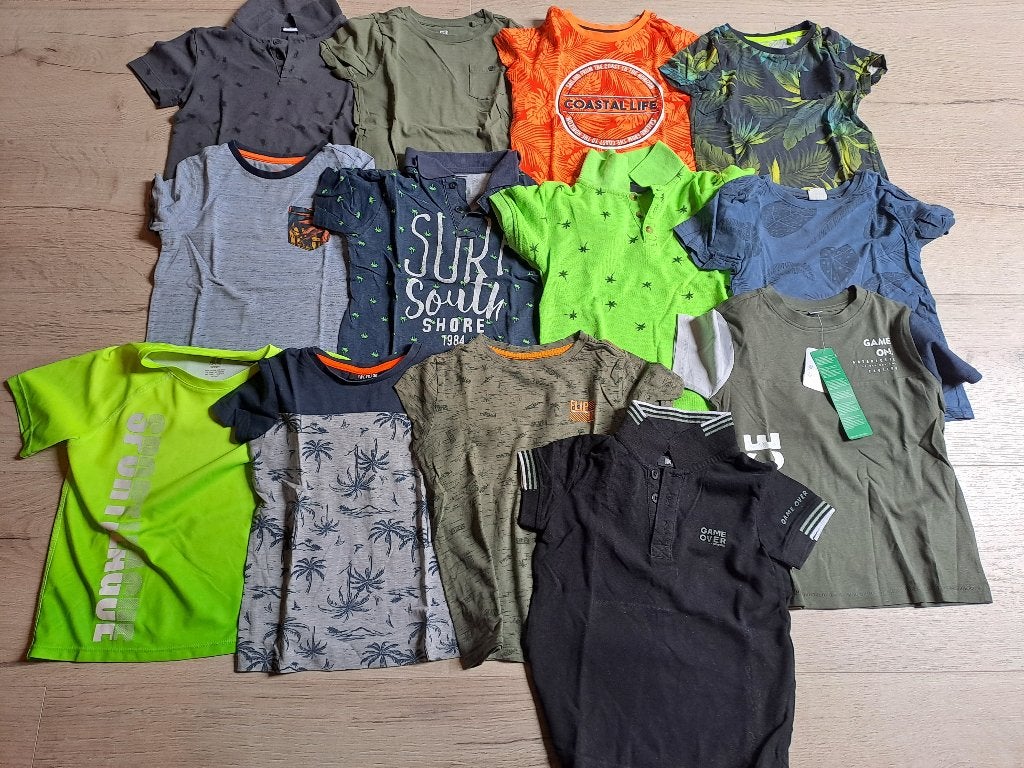 Kledingpakket jongen maat 98 / 104, Ophalen of Verzenden, Gebruikt, Maat 98