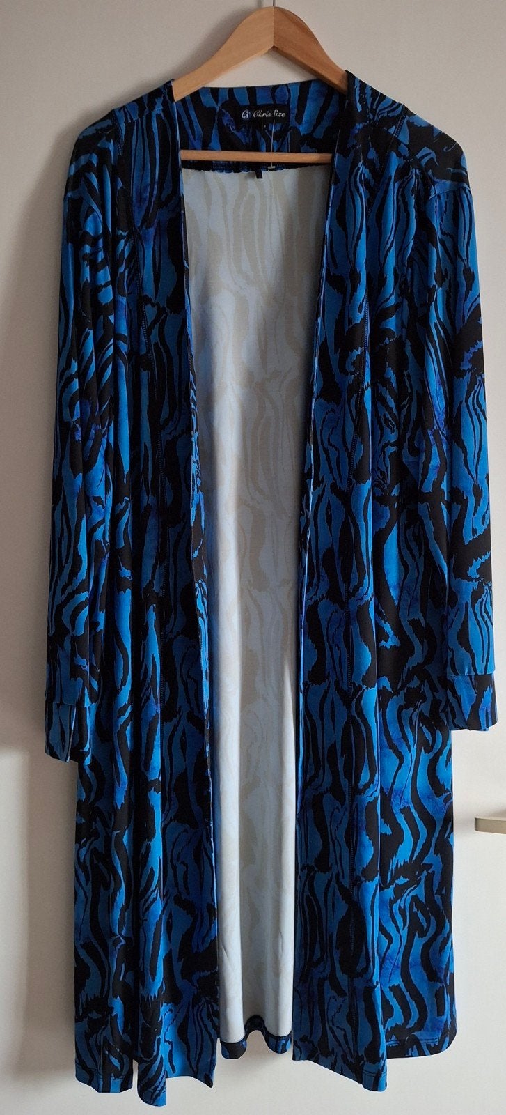 Lang vest Chris Size, Ophalen of Verzenden, Zo goed als nieuw, Zwart, Trui of Vest