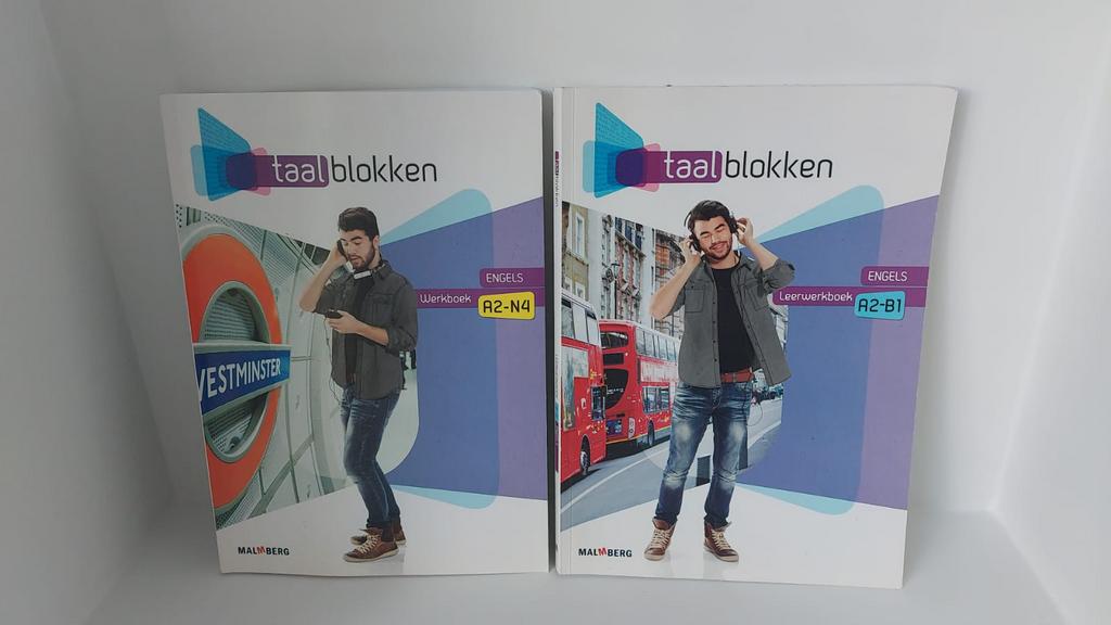 Engels Taalblokken werk&leer boek A2-N4, Ophalen of Verzenden, Overige niveaus, Engels