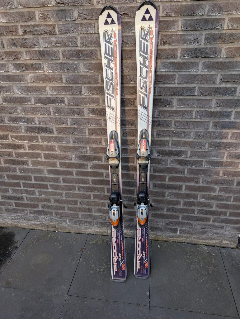 Fischer ski dames, Ophalen, 140 tot 160 cm, Fischer, Zo goed als nieuw