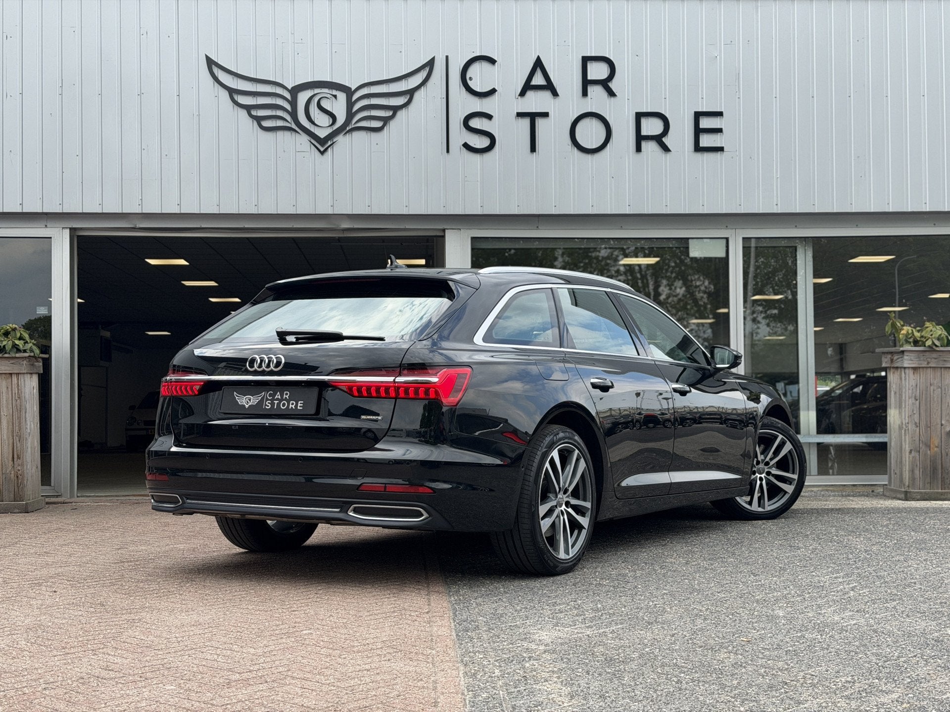 Audi A6 Avant 45 TFSI Pro Line |265PK|PANO|LED|SFEERVERL.|LE, Auto's, Audi, Gebruikt, Euro 6, 4 cilinders, Zwart
