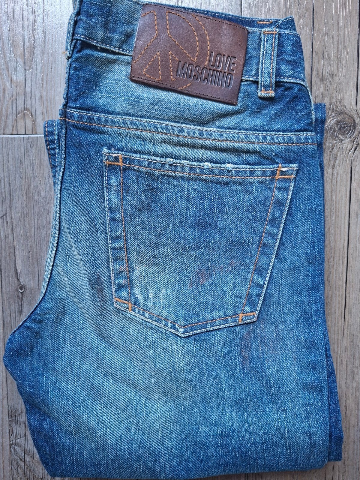 MOSCHINO jeans W30 L34, Moschino, Blauw, Nieuw, W32 (confectie 46) of kleiner