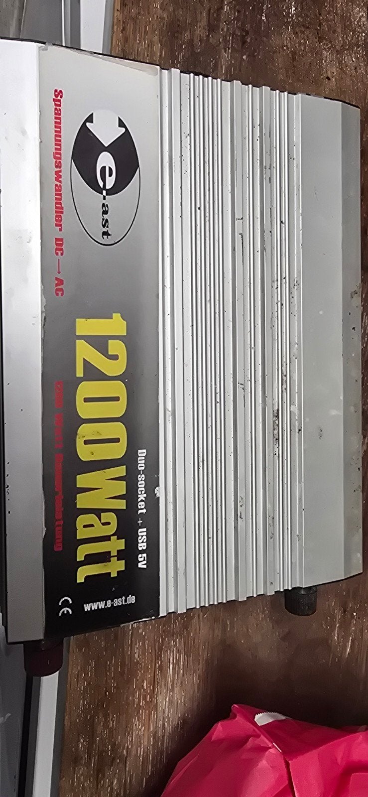 E-ast 1200 Watt 24V Omvormer DC-AC Spanningstransformator, Ophalen of Verzenden