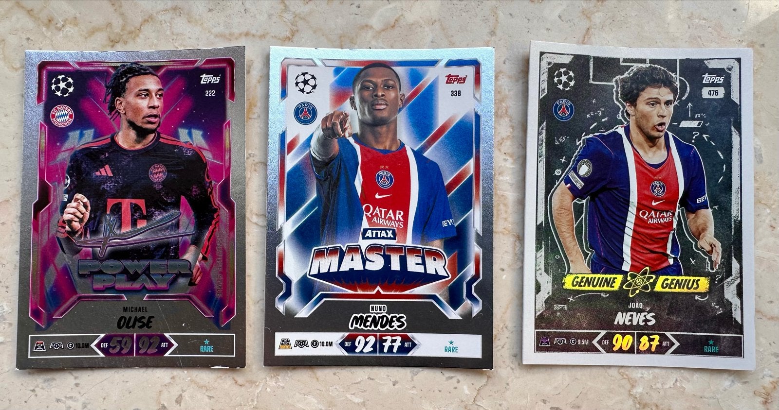 Topps Match Attax 2023/2024 Voetbal Kaarten - Zeldzaam, Ophalen of Verzenden, Zo goed als nieuw, Buitenlandse clubs, Spelerskaart