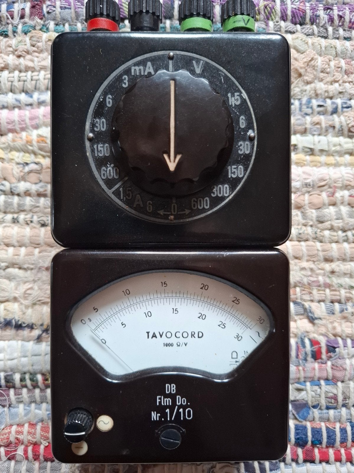 Vintage Tavocord Multimeter - DB Flm Do. Nr. 1/10, Ophalen of Verzenden