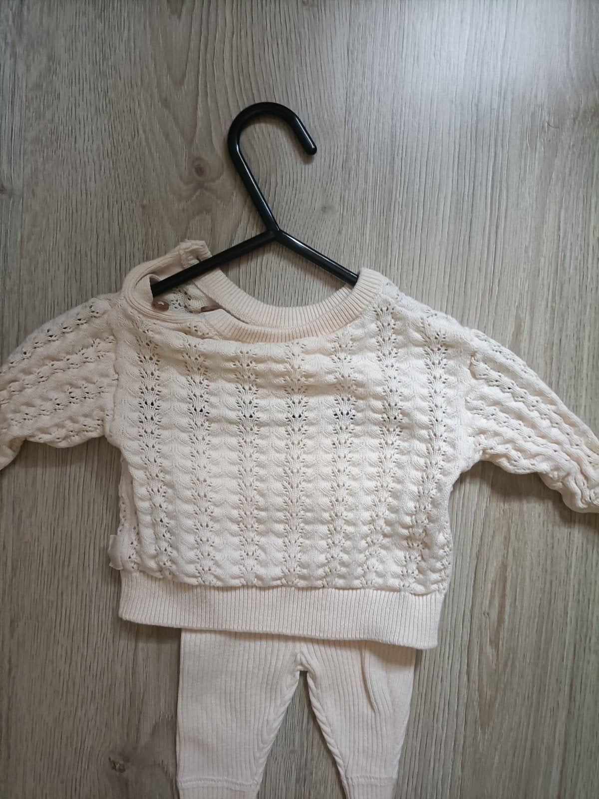Hema gebreid setje maat 50, Kinderen en Baby's, Babykleding | Maat 50, Jongetje of Meisje, Ophalen of Verzenden, Zo goed als nieuw