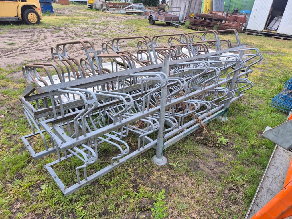7 fietsenrekken met 10 fietsplaatsen, Gebruikt, ., Ophalen of Verzenden, .