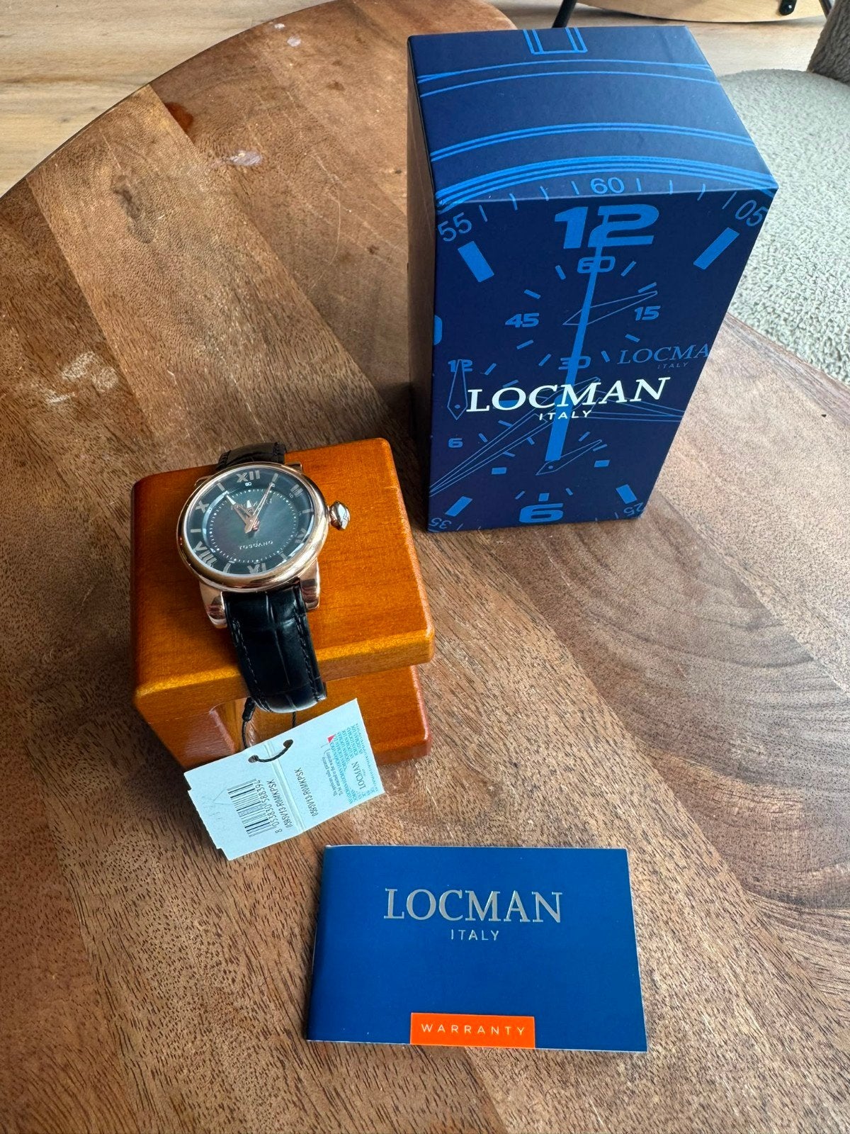 Nieuw Locman Toscano horloge |  Quartz 33mm | parelmoer, Overige merken, Leer, Staal, Polshorloge