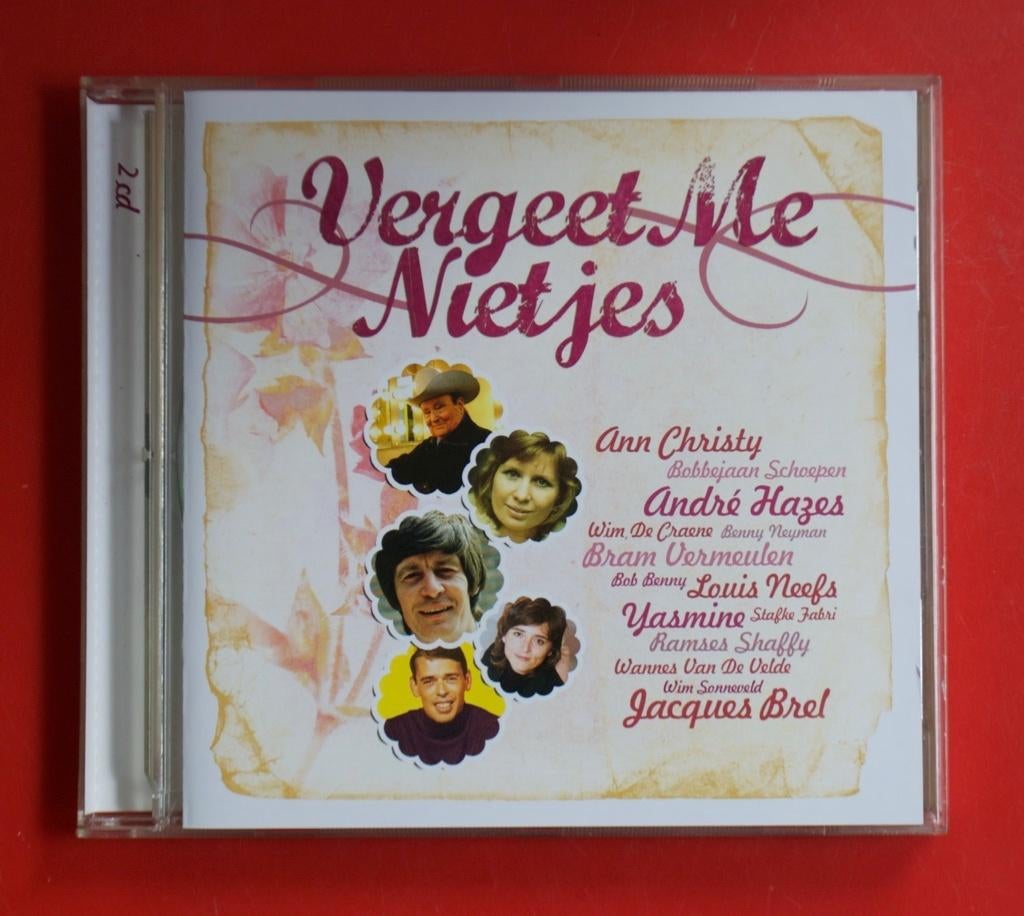 2cd Vergeet me /mij nietjes uit 2012 Yasmine, Bob Benny, Ophalen of Verzenden, Gebruikt, Nederlandstalig