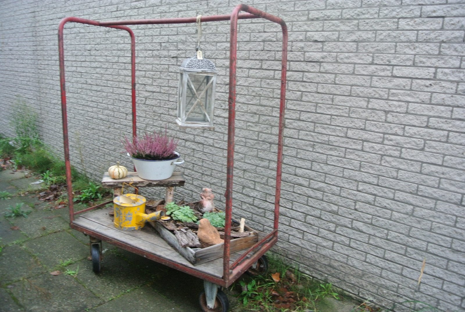 Oude transportkar/ industrieel, Ophalen, Gebruikt, Overige typen