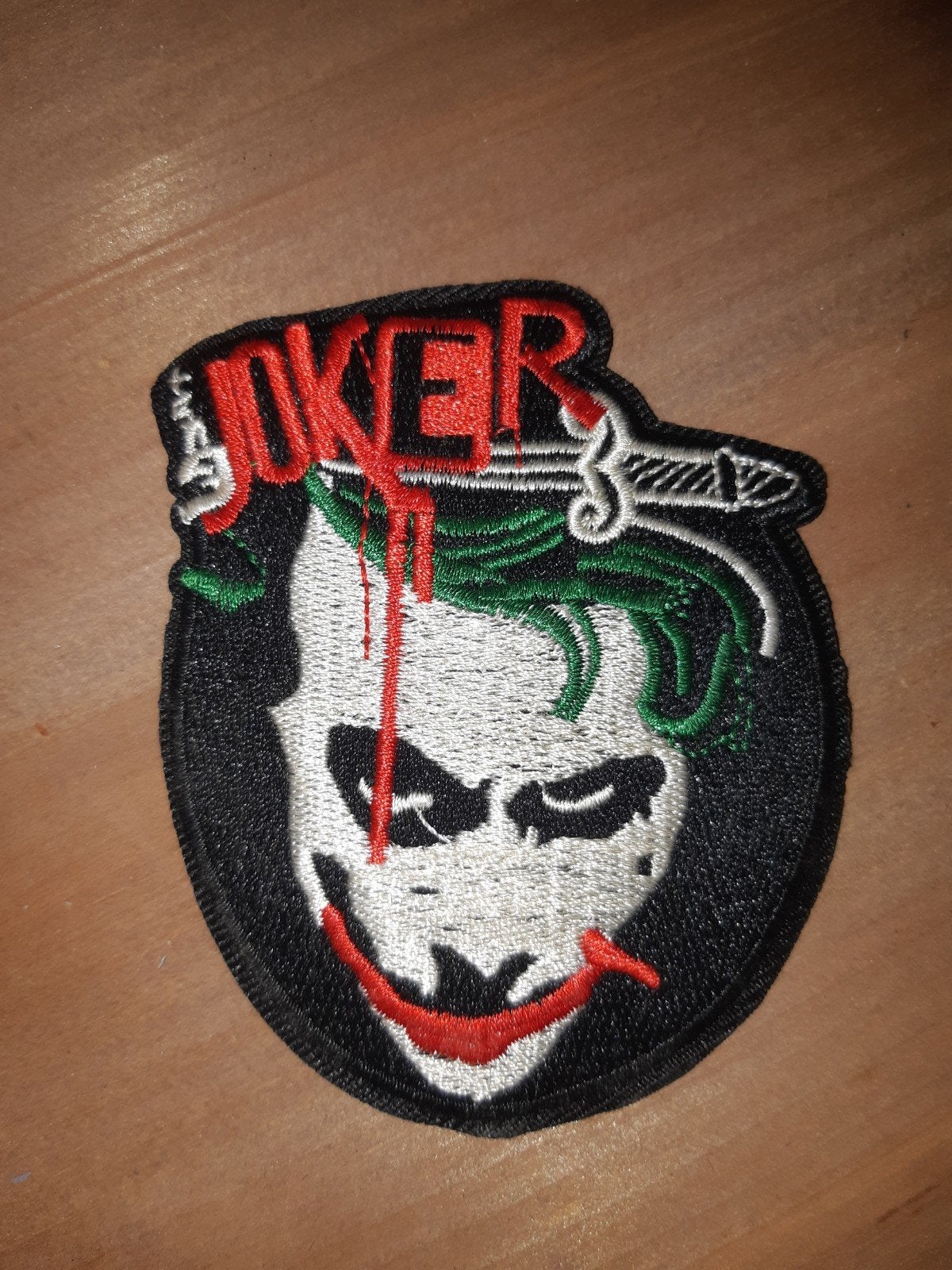 Joker Patch - Geborduurde Iron-On Applicatie, Ophalen of Verzenden, Nieuw, Sticker