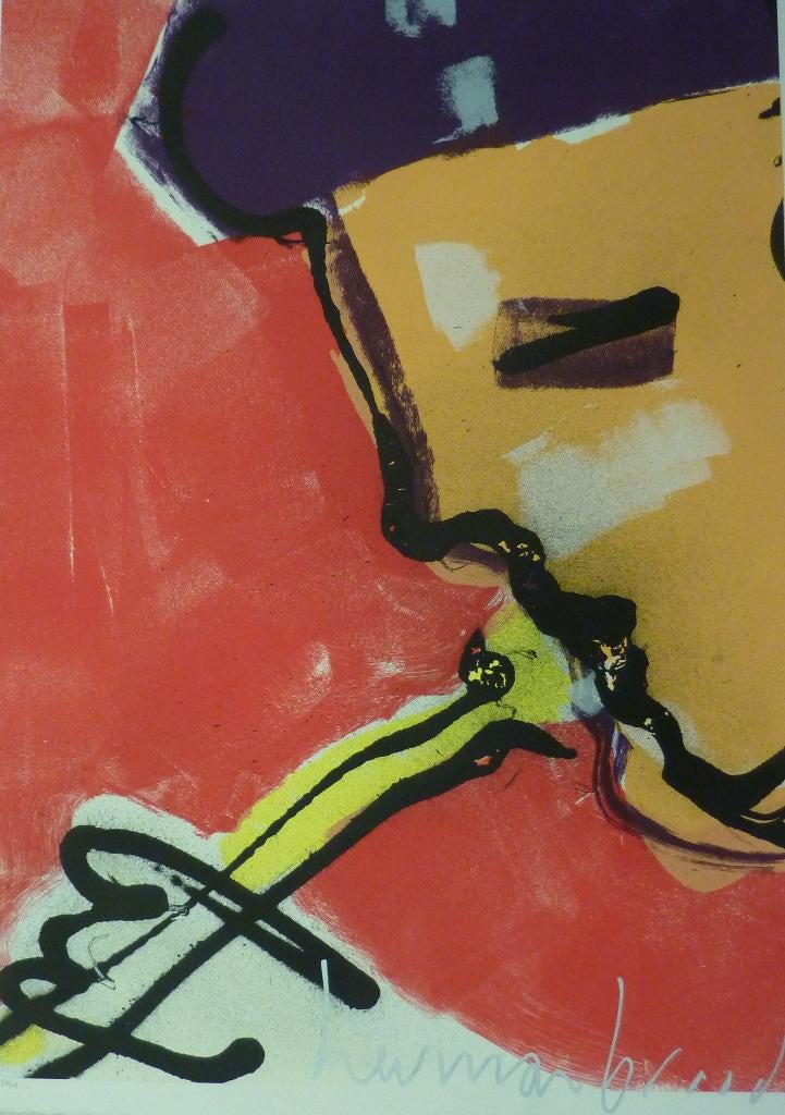 Herman Brood zeefdruk 'Chet B.', Verzenden