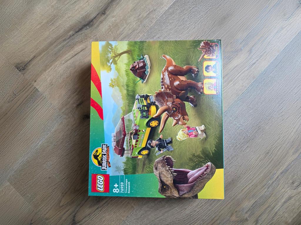 Lego 76959 Triceratops Research NIEUW!, Jurassic World, Lego, Nieuw, Ophalen of Verzenden
