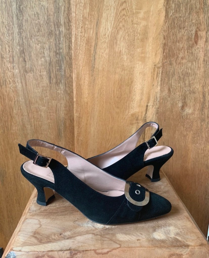 Artico hakken, Kleding | Dames, Pumps, Verzenden, Zwart, Zo goed als nieuw