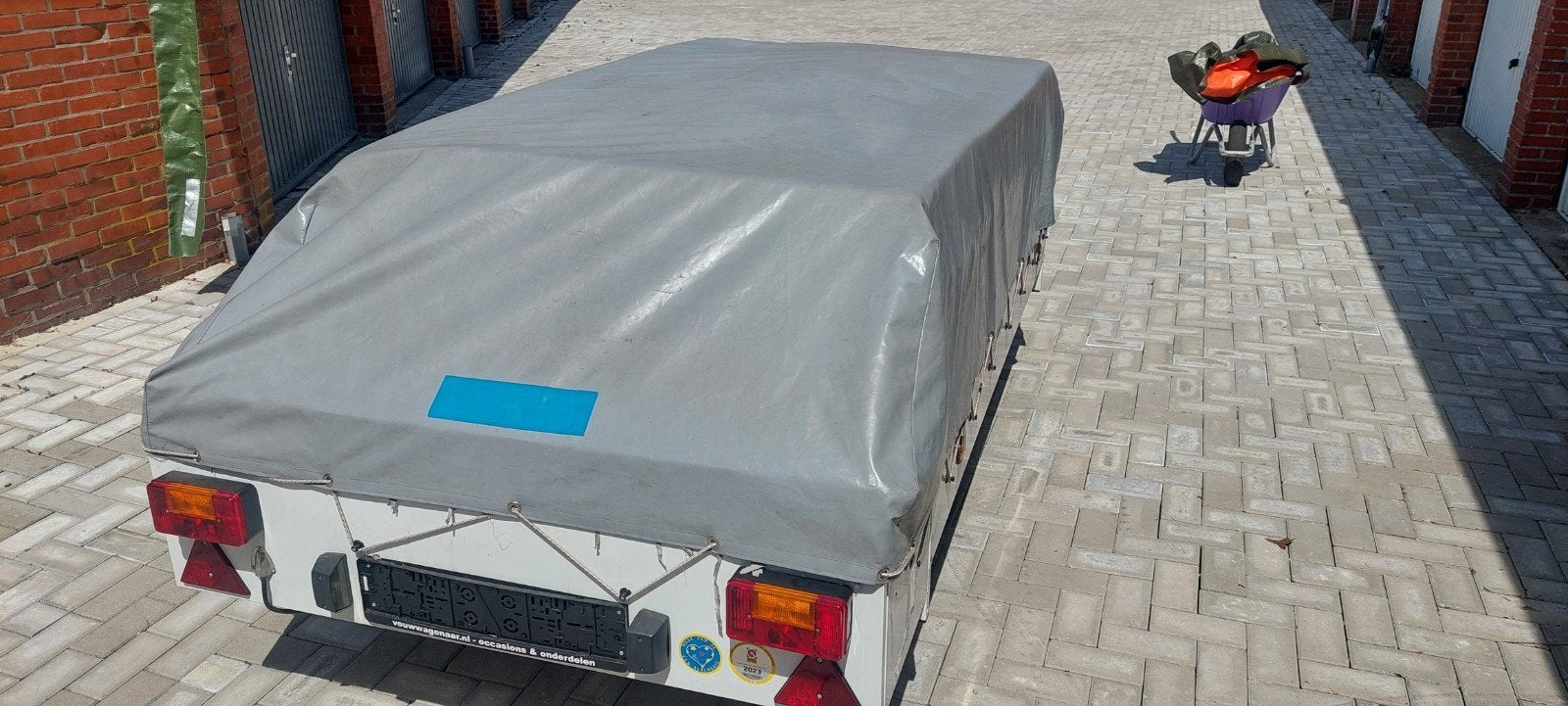 Vouwwagen Jamet Louisiana (tegen elk aannemelijk bod), Caravans en Kamperen, Tenten, Ophalen, Gebruikt, Tot en met 4