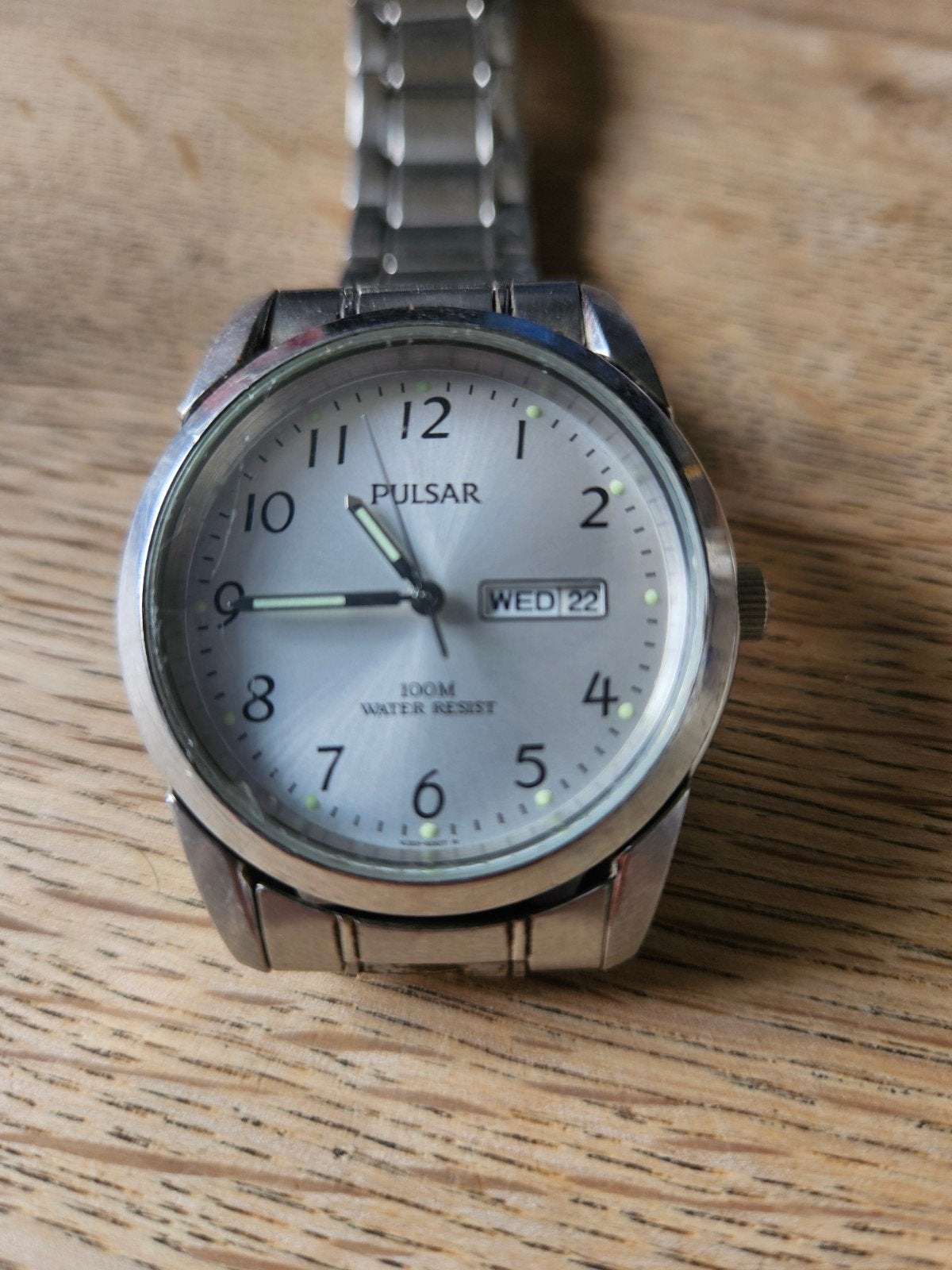 Pulsar herenhorloge, Ophalen of Verzenden, Staal, Overige merken, 1960 of later