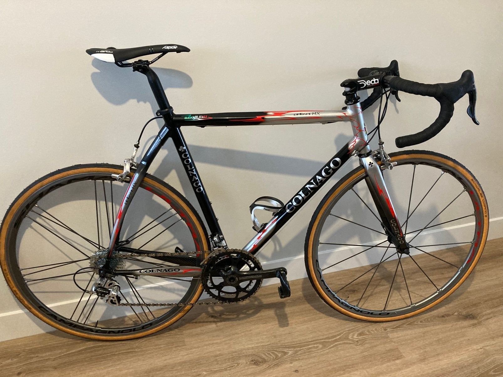 Colnago Dream HX, Campagnolo, Shamal Ultra wielen, Retro !, Aluminium, Zo goed als nieuw, Meer dan 20 versnellingen, 53 tot 57 cm