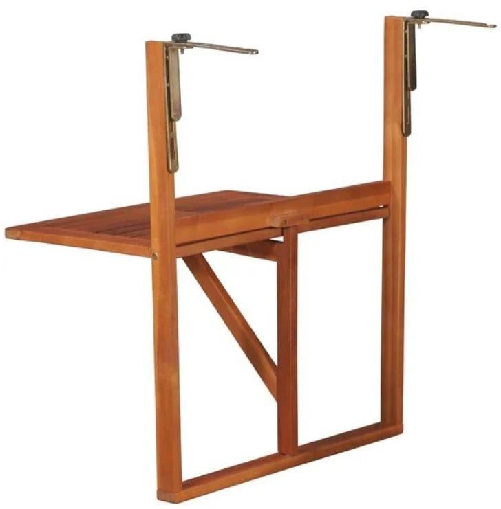 Balkontafel hangtafel hout inklapbaar 45x65 GRATIS BEZORGD!, Verzenden, Nieuw, Nvt, Rechthoekig