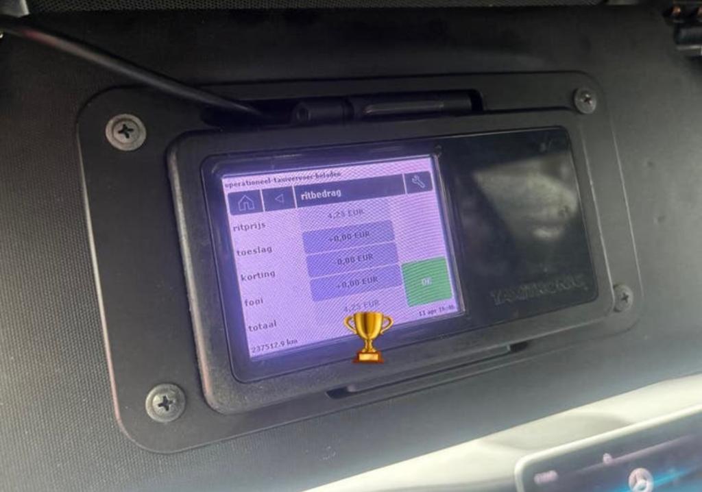 TAXI TRONIC G3 GEÜPDATE SPIEGEL METER, Ophalen of Verzenden
