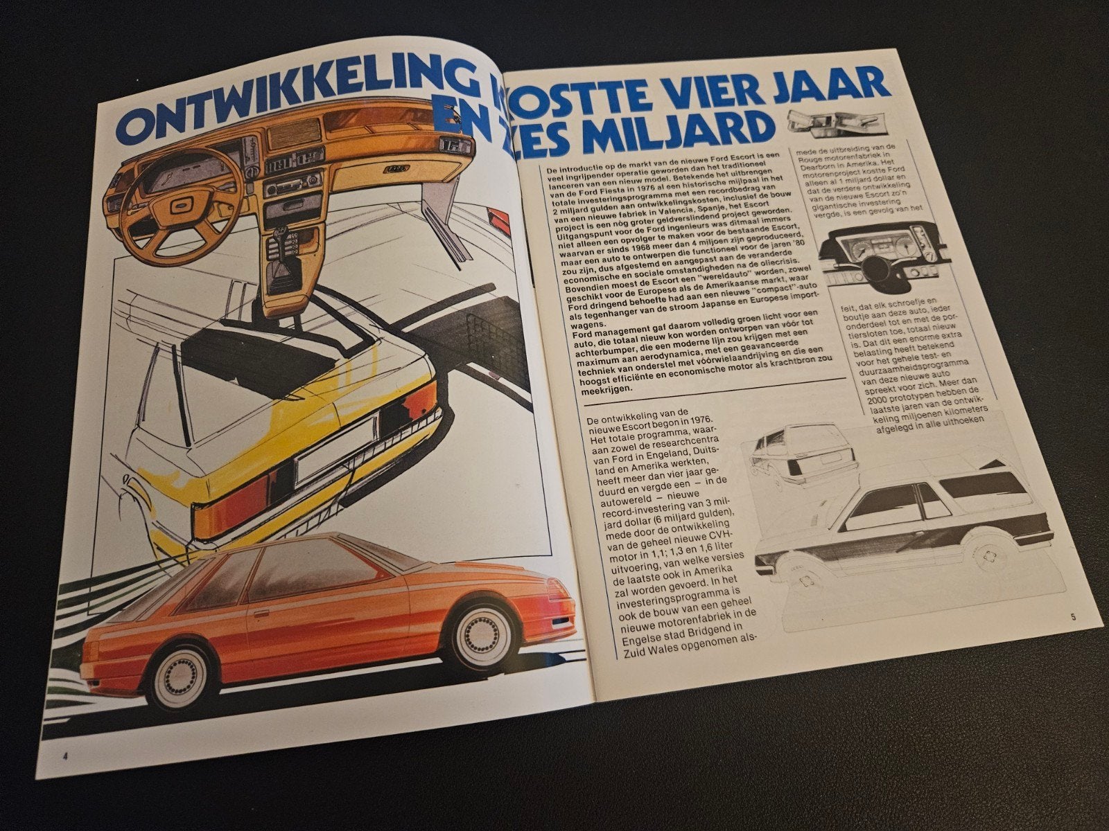 Autotheek nr 2 Ford Escort 1980, Ophalen of Verzenden, Zo goed als nieuw, Ford