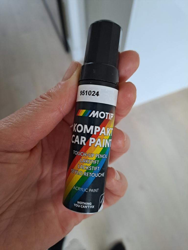 Kompakt Car Paint auto verf lakstift zwart autolak, Ophalen of Verzenden